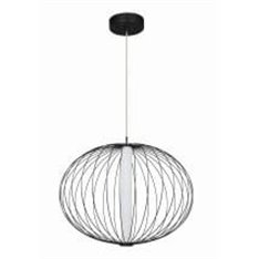 Lampa wisząca Light Prestige Treviso mała czarna 3000K LP-798/1P S3 BK