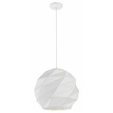 Lampa wisząca Light Prestige Reus kula duża biała LP-8069/1P L WH