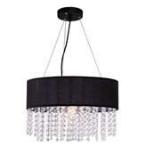 Lampa wisząca Light Prestige Madryt czarna LP-81458/1P BK