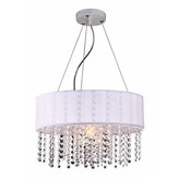 Lampa wisząca Light Prestige Madryt biała LP-81458/1P WH