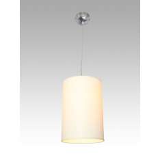 Lampa wisząca Monako 1 0003 hotelowa abażur kremowy