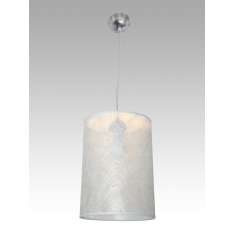 Lampa wisząca Bangkok 5 0096 hotelowa abażur srebrny