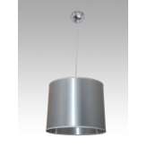 Lampa wisząca Ateny 12 0188 hotelowa abażur aluminium