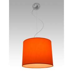 Lampa wisząca Panama 8 0232 hotelowa abażur pomarańczowy