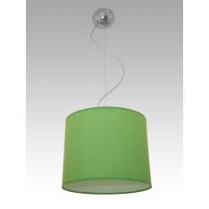 Lampa wisząca Panama 10 0249 hotelowa abażur zielony