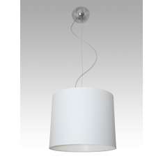 Lampa wisząca Panama 36 0287 hotelowa abażur biały