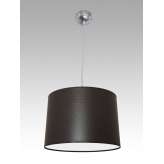 Lampa wisząca Amsterdam 24 0362 hotelowa abażur wenge