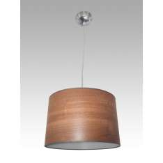 Lampa wisząca Amsterdam 34 0409 hotelowa abażur orzech