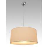 Lampa wisząca Tunis 1 0478 hotelowa abażur kremowy