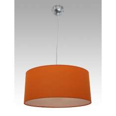 Lampa wisząca Tunis 8 0492 hotelowa abażur pomarańczowy