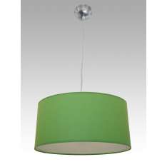 Lampa wisząca Tunis 10 0508 hotelowa abażur zielony