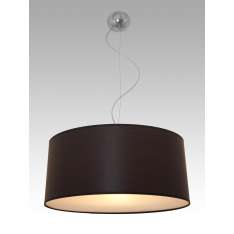 Lampa wisząca Kingston 24 0577 hotelowa abażur wenge