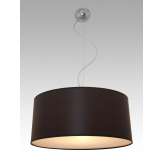 Lampa wisząca Kingston 24 0577 hotelowa abażur wenge