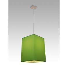 Lampa wisząca Hawana 10 0690 hotelowa abażur zielony