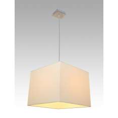 Lampa wisząca Oslo 1 0942 hotelowa abażur kremowy