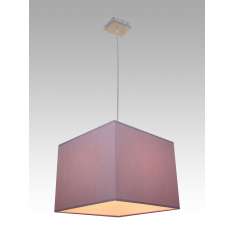 Lampa wisząca Oslo 17 1000 hotelowa abażur fioletowy