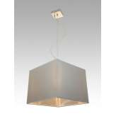 Lampa wisząca Ankara 12 1055 hotelowa abażur aluminium