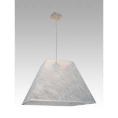 Lampa wisząca Meksyk 5 1086 hotelowa abażur srebrne nitki