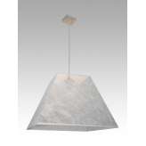 Lampa wisząca Meksyk 5 1086 hotelowa abażur srebrne nitki