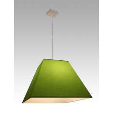 Lampa wisząca Meksyk 8 1093 hotelowa abażur zielony