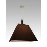 Lampa wisząca Waszyngton 16 1192 hotelowa abażur brązowy