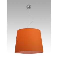 Lampa wisząca Praga 8 1222 hotelowa abażur pomarańczowy