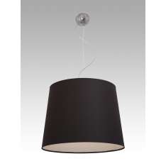 Lampa wisząca Praga11 1246 hotelowa abażur czarny