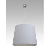 Lampa wisząca Praga 36 1277 hotelowa abażur biały