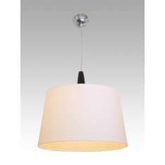 Lampa wisząca Kair 1 1338 hotelowa abażur kremowy