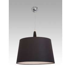 Lampa wisząca Kair 11 1369 hotelowa abażur brązowy