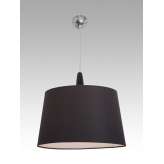 Lampa wisząca Kair 11 1369 hotelowa abażur brązowy
