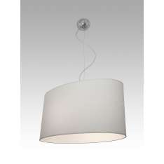 Lampa wisząca Lima 36 1567 hotelowa abażur biały