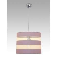 Lampa wisząca Madryt 17 1635 hotelowa abażur fioletowy