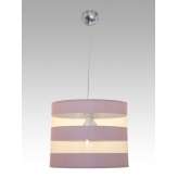 Lampa wisząca Madryt 17 1635 hotelowa abażur fioletowy