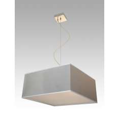 Lampa wisząca Singapur 12 1741 hotelowa abażur aluminium