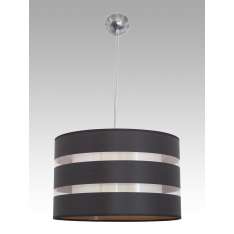 Lampa wisząca Torino 24 1857 hotelowa abażur wenge