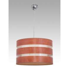 Lampa wisząca Torino 25 1864 hotelowa abażur Calvados