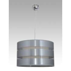 Lampa wisząca Torino 12 1871 hotelowa abażur aluminium