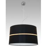 Lampa wisząca Palermo 11 6913 hotelowa abażur czarny