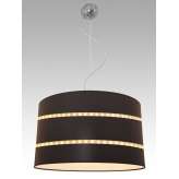 Lampa wisząca Liverpool 12 6968 hotelowa abażur aluminium