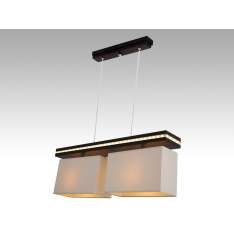 Lampa wisząca Wenecja II - 1 6982 hotelowa abażur kremow