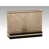 Lampa wisząca New York - 5 3967 hotelowa abażur srebrne nitki