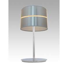 Lampa stołowa Parma 12 5725 hotelowa abażur aluminium