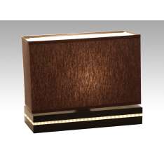 Lampa Valencja 16 6258 kinkiet hotelowa abażur brązowy