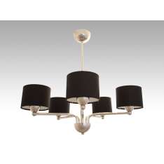 Lampa wisząca Barcelona V - 11 2304 hotelowa abażur czarny