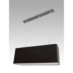 Lampa wisząca Saragossa II - 11 2380 hotelowa abażur czarny