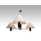 Lampa wisząca Wilno III - 1 2441 hotelowa abażur kremowy