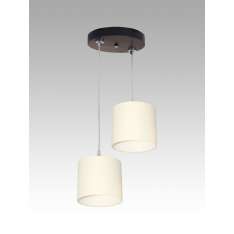 Lampa wisząca Luzon II - 12 2557 hotelowa abażur aluminium