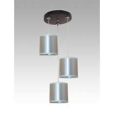 Lampa wisząca Luzon III - 12 2601 hotelowa abażur aluminium