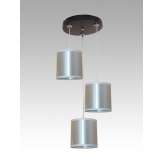 Lampa wisząca Luzon III - 12 2601 hotelowa abażur aluminium
